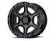 XD Portal Satin Black 6-Lug Wheel; 18x8.5; 18mm Offset (07-13 Sierra 1500)