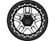 XD Recon Satin Black Machined 6-Lug Wheel; 17x8.5; 18mm Offset (07-13 Sierra 1500)