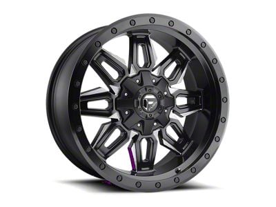 XD RG2 Satin Black 6-Lug Wheel; 17x8; 25mm Offset (07-13 Sierra 1500)