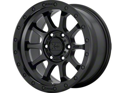 XD RG3 Satin Black 6-Lug Wheel; 17x8.5; 0mm Offset (07-13 Sierra 1500)