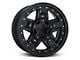 XD Rockstar III Matte Black 6-Lug Wheel; 17x8; 20mm Offset (07-13 Sierra 1500)