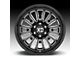 XD Rover Gloss Black Milled 6-Lug Wheel; 22x12; -44mm Offset (07-13 Sierra 1500)