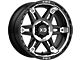 XD Spy II Gloss Black Machined 6-Lug Wheel; 20x10; -18mm Offset (07-13 Sierra 1500)