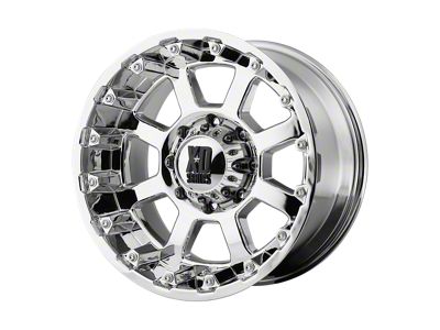 XD Strike Chrome 6-Lug Wheel; 20x10; -24mm Offset (07-13 Sierra 1500)