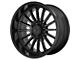 XD Whiplash Gloss Black with Gray Tint 6-Lug Wheel; 20x10; -18mm Offset (07-13 Sierra 1500)