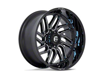 XD Outbreak Gloss Black Milled 8-Lug Wheel; 18x9; 12mm Offset (11-14 Sierra 2500 HD)