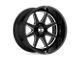 XD Pike Gloss Black Milled 8-Lug Wheel; 20x10; -18mm Offset (11-14 Sierra 2500 HD)