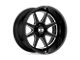 XD Pike Gloss Black Milled 8-Lug Wheel; 20x10; -18mm Offset (11-14 Sierra 2500 HD)