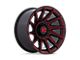 XD Specter Gloss Black with Red Tint 8-Lug Wheel; 20x10; -18mm Offset (11-14 Sierra 2500 HD)