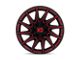 XD Specter Gloss Black with Red Tint 8-Lug Wheel; 20x10; -18mm Offset (11-14 Sierra 2500 HD)