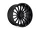 XD Whiplash Gloss Black with Gray Tint 8-Lug Wheel; 20x9; 0mm Offset (11-14 Sierra 2500 HD)