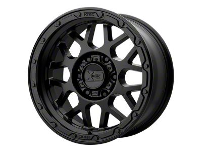 XD Grenade OR Matte Black 8-Lug Wheel; 17x9; 18mm Offset (11-14 Sierra 3500 HD SRW)