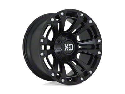 XD Monster 3 Satin Black 8-Lug Wheel; 20x10; -18mm Offset (11-14 Sierra 3500 HD SRW)
