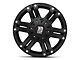XD Monster II Matte Black 8-Lug Wheel; 20x9; 18mm Offset (11-14 Sierra 3500 HD SRW)