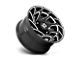 XD Onslaught Gloss Black Milled 8-Lug Wheel; 20x9; 0mm Offset (11-14 Sierra 3500 HD SRW)