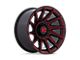 XD Specter Gloss Black with Red Tint 8-Lug Wheel; 20x10; -18mm Offset (11-14 Sierra 3500 HD SRW)