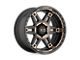 XD Spy II Satin Black Dark Tint 8-Lug Wheel; 20x9; 0mm Offset (11-14 Sierra 3500 HD SRW)