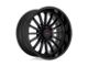 XD Whiplash Gloss Black with Gray Tint 8-Lug Wheel; 20x9; 0mm Offset (07-10 Sierra 3500 HD SRW)