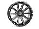 XD Heist Satin Black Milled 6-Lug Wheel; 20x9; 18mm Offset (07-13 Silverado 1500)