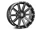 XD Heist Satin Black Milled 6-Lug Wheel; 20x9; 18mm Offset (07-13 Silverado 1500)
