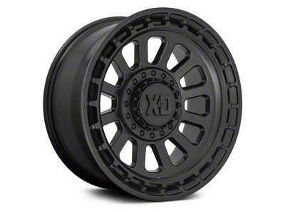 XD Omega Satin Black 6-Lug Wheel; 17x9; 18mm Offset (07-13 Silverado 1500)