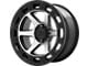 XD Raid Satin Black Machined 6-Lug Wheel; 17x9; 0mm Offset (07-13 Silverado 1500)