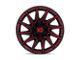 XD Specter Gloss Black with Red Tint 8-Lug Wheel; 20x10; -18mm Offset (11-14 Silverado 2500 HD)