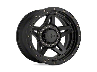 XD Brute Satin Black 8-Lug Wheel; 20x10; -18mm Offset (11-14 Silverado 3500 HD SRW)