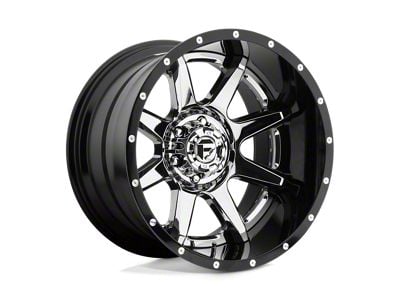 XD Brute Satin Black 8-Lug Wheel; 20x12; -44mm Offset (11-14 Silverado 3500 HD SRW)