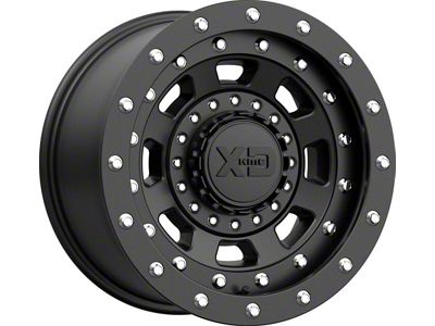 XD FMJ Satin Black 8-Lug Wheel; 20x10; -18mm Offset (11-14 Silverado 3500 HD SRW)