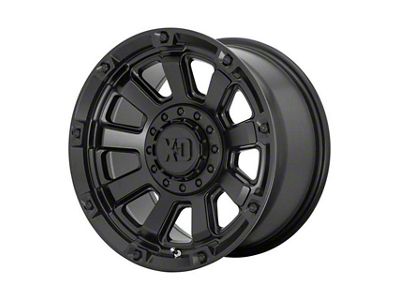 XD Gauntlet Satin Black 8-Lug Wheel; 20x9; 0mm Offset (11-14 Silverado 3500 HD SRW)