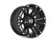 XD Monster 3 Satin Black 8-Lug Wheel; 20x9; 0mm Offset (07-10 Silverado 3500 HD SRW)