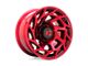 XD Onslaught Candy Red 8-Lug Wheel; 20x10; -18mm Offset (07-10 Silverado 3500 HD SRW)