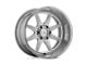 XD Pike Titanium Brushed Milled 8-Lug Wheel; 20x9; 0mm Offset (07-10 Silverado 3500 HD SRW)