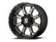 XD Buck 25 Matte Black with Dark Tint 6-Lug Wheel; 20x9; 30mm Offset (07-14 Tahoe)