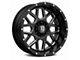 XD Grenade Satin Black Milled 6-Lug Wheel; 20x9; 0mm Offset (07-14 Tahoe)