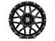 XD Grenade Satin Black Milled 6-Lug Wheel; 20x9; 0mm Offset (07-14 Tahoe)