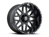 XD Grenade Satin Black 6-Lug Wheel; 18x9; -12mm Offset (07-14 Tahoe)