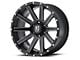 XD Heist Satin Black Milled 6-Lug Wheel; 20x10; -24mm Offset (07-14 Tahoe)