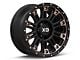 XD Hoss II Satin Black Machined with Dark Tint 6-Lug Wheel; 18x9; 0mm Offset (07-14 Tahoe)