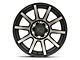 XD Outbreak Satin Black with Gray Tint 6-Lug Wheel; 20x10; -18mm Offset (07-14 Tahoe)