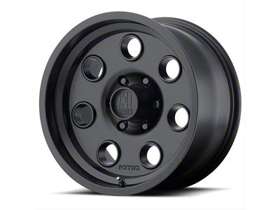 XD Pulley Satin Black 6-Lug Wheel; 17x9; -12mm Offset (07-14 Tahoe)