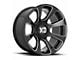 XD Reactor Gloss Black Milled 6-Lug Wheel; 20x9; 18mm Offset (07-14 Tahoe)