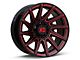 XD Specter Gloss Black with Red Tint 6-Lug Wheel; 20x10; -18mm Offset (07-14 Tahoe)