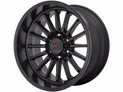 XD Whiplash Satin Black 6-Lug Wheel; 20x9; 0mm Offset (07-14 Tahoe)