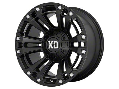 XD XD851 Satin Black 6-Lug Wheel; 20x9; 18mm Offset (07-14 Tahoe)