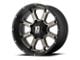 XD Buck 25 Matte Black with Dark Tint 6-Lug Wheel; 20x9; 30mm Offset (07-14 Yukon)