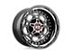 XD Demodog Gloss Black Milled 6-Lug Wheel; 20x9; 18mm Offset (07-14 Yukon)
