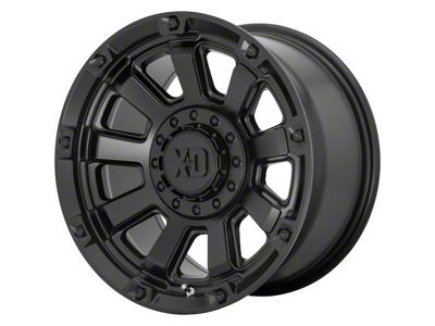 XD Gauntlet Satin Black 6-Lug Wheel; 17x9; 0mm Offset (07-14 Yukon)