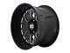 XD Grenade 2 Gloss Black Milled 6-Lug Wheel; 18x9; 18mm Offset (07-14 Yukon)